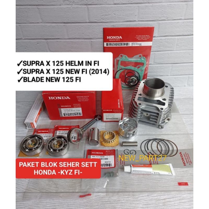 Paket blok seher (KYZ FI) Supra x 125 helm in fi/Blade new 125 fi/Supra x 125 new fi (2014-2024)