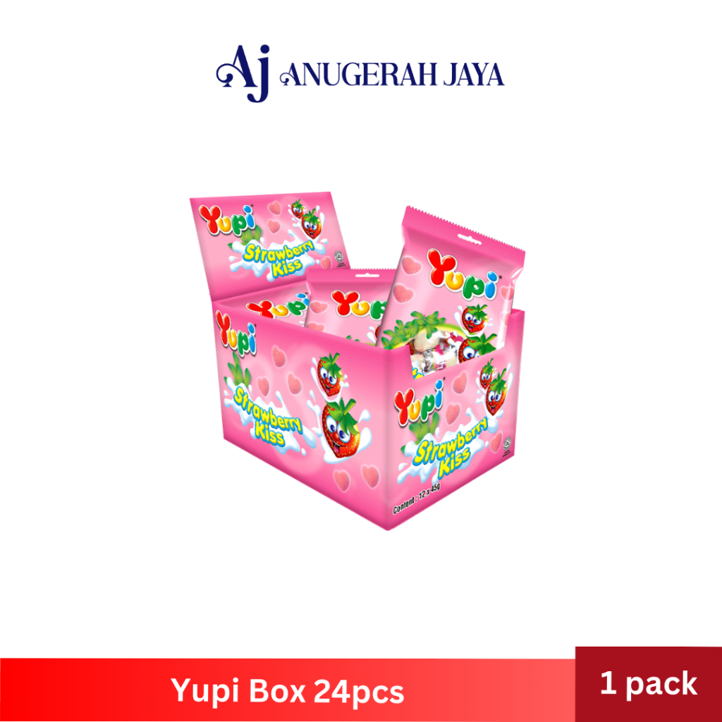 

YUPI box 24 pcs Bear / Burger / Jungle / Rolletto