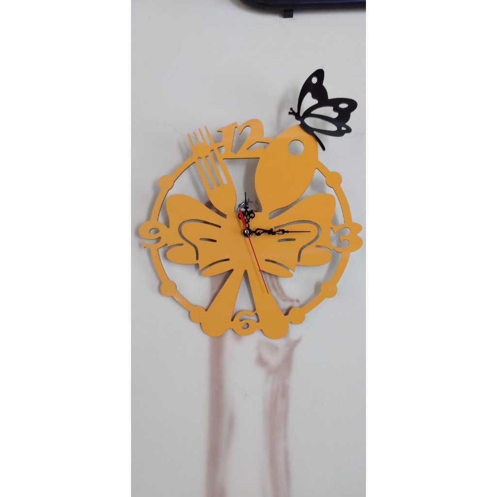 JAM DINDING DAPUR   "JAM DINDING RUANG MAKAN"  HIASAN DINDING DAPUR