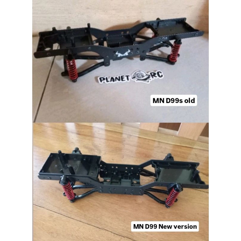 chasis rc MN99s, MND90, D98, Old/New version