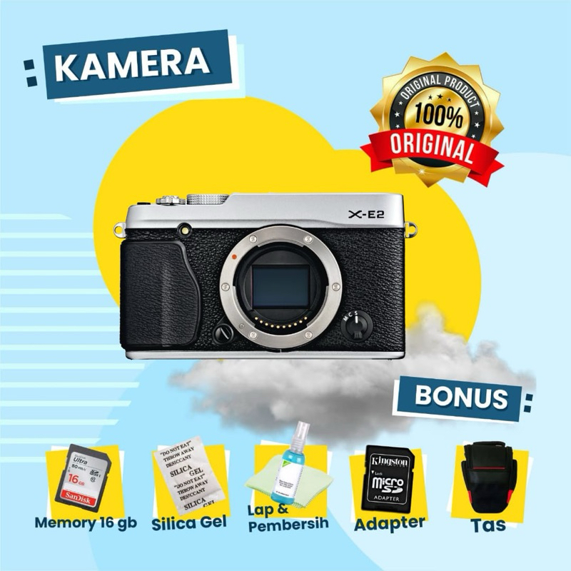 KAMERA SECOND MIRRORLESS FUJIFILM X-E2