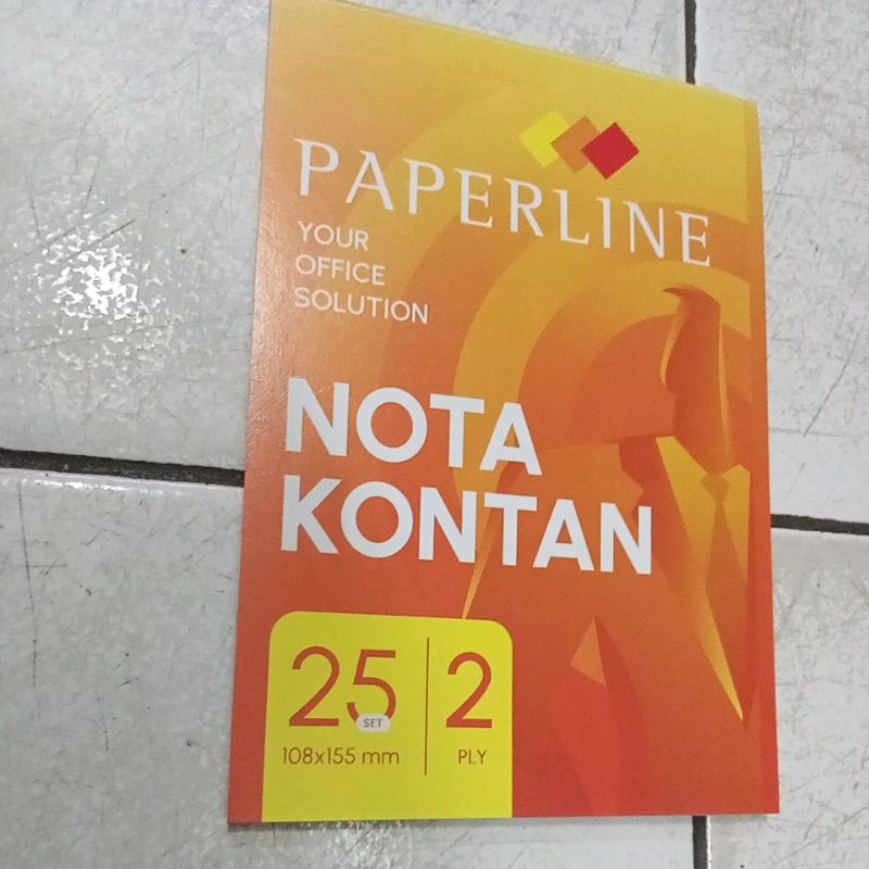 

nota kontan K-2 play kecil paperline / pcs