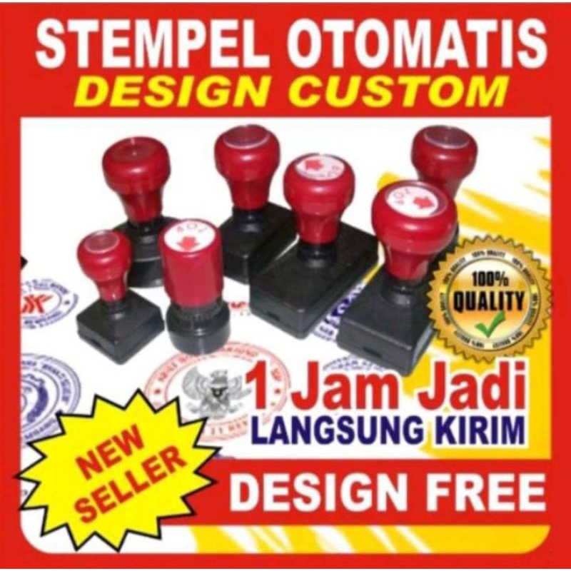 

STEMPEL OTOMATIS CUSTOM/STEMPEL WARNA/STEMPEL CUSTOM DESAIN SUKA-SUKA
