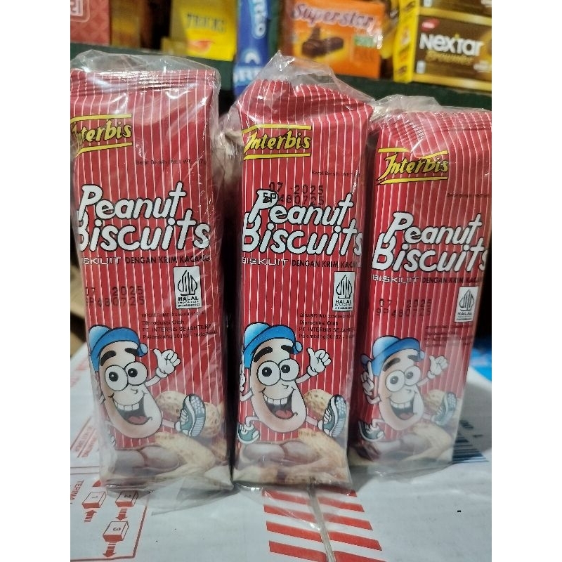 

Interbis Peanut Biscuit Kacang Renceng