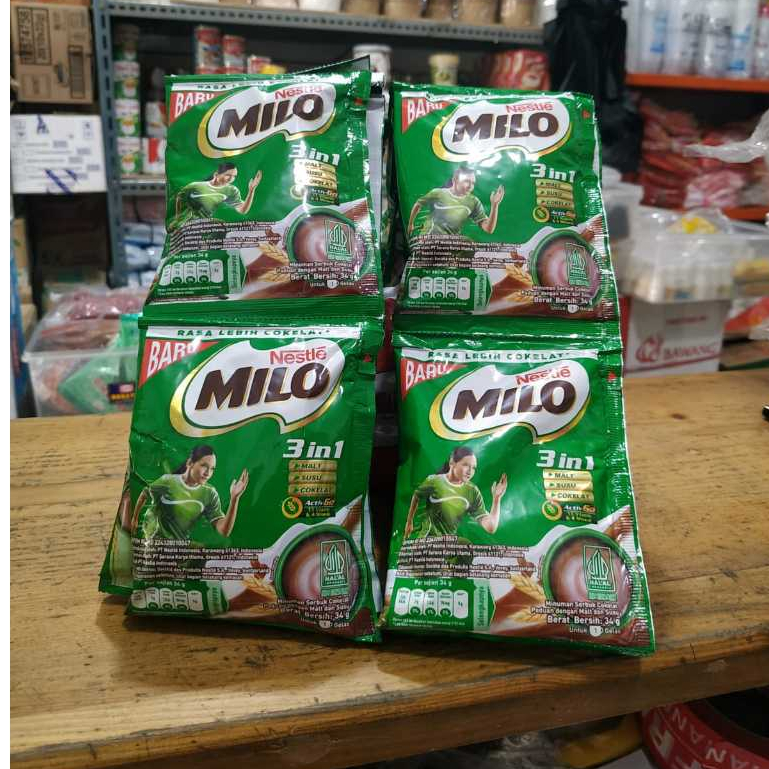 

MIlo 3in1 Sachet 34 gr isi 10pcs