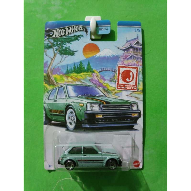 HOT WHEELS 81 TOYOTA STARLET J IMPORTS