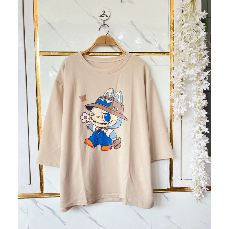 atasan labubu atasan oversize wanita kaos import atasan wanita jumbo kaos jumbo wanita