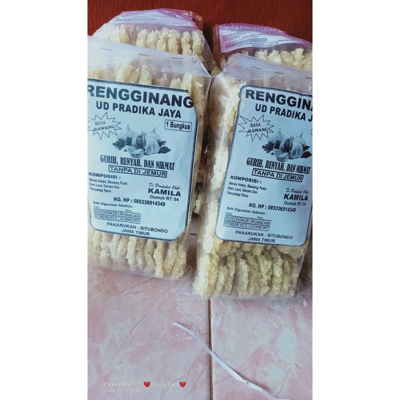 

Rengginang rasa bawang