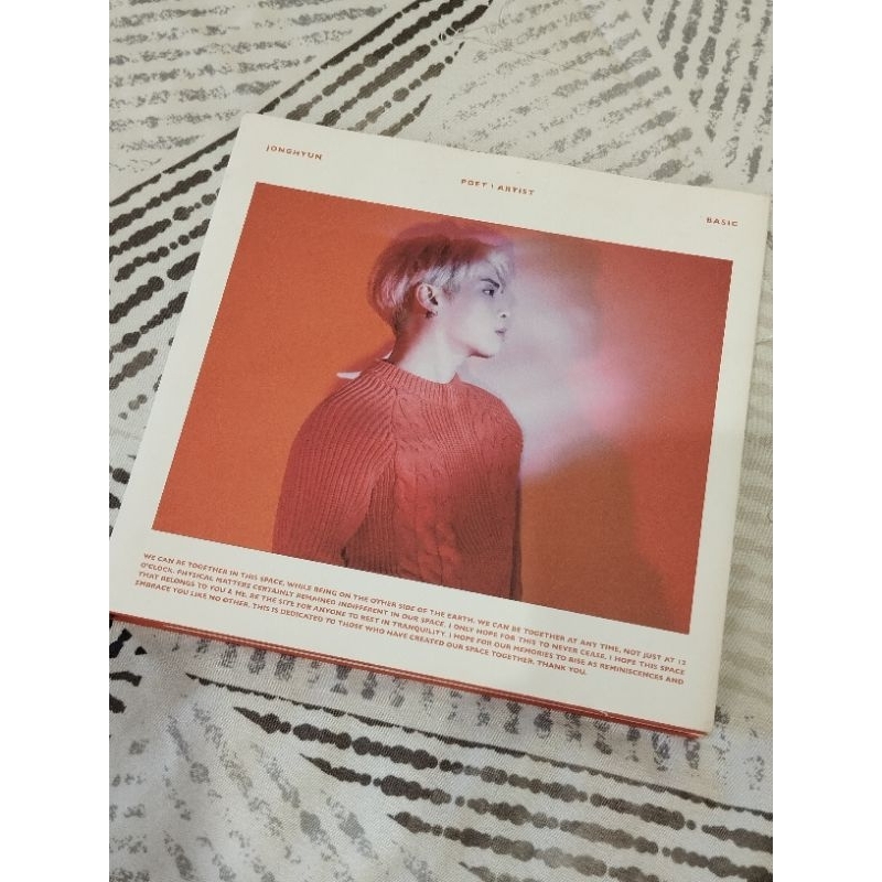[Preloved] Album Jonghyun Poet|Artist