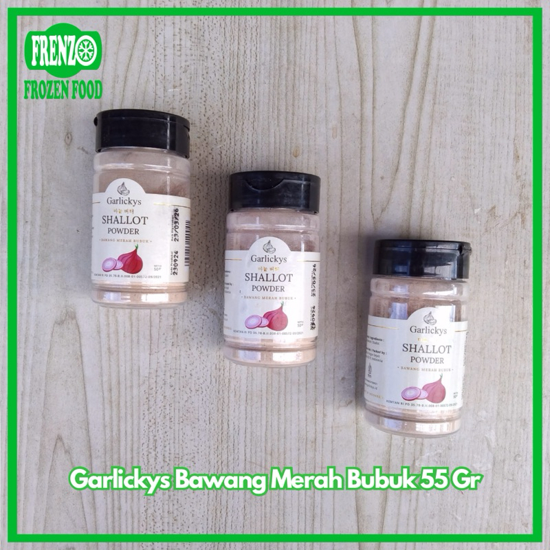 

Garlickys Bawang Merah Bubuk 55 Gr