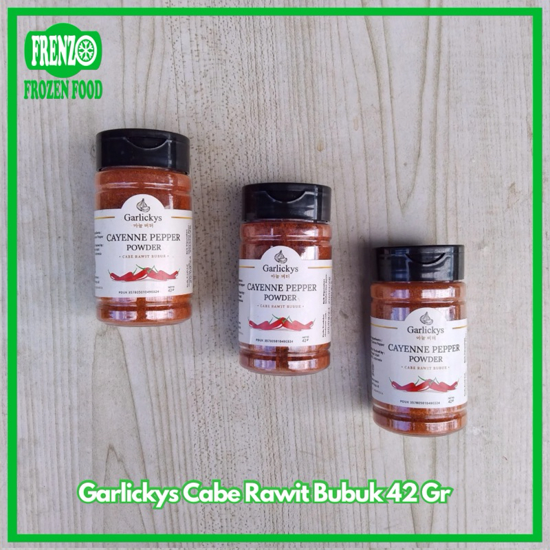 

Garlickys Cabe Rawit Bubuk 42 Gr