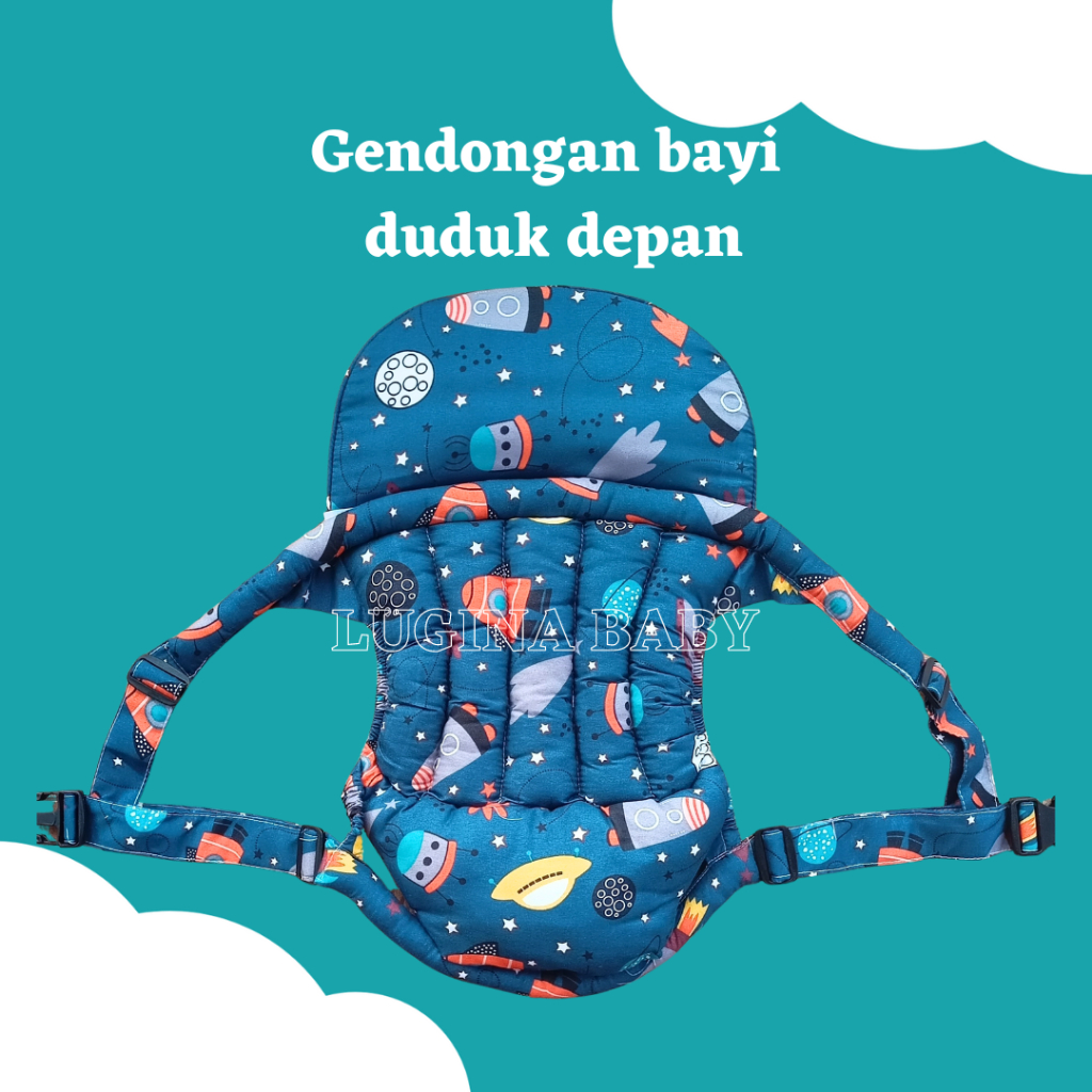 Gendongan Bayi Duduk Depan