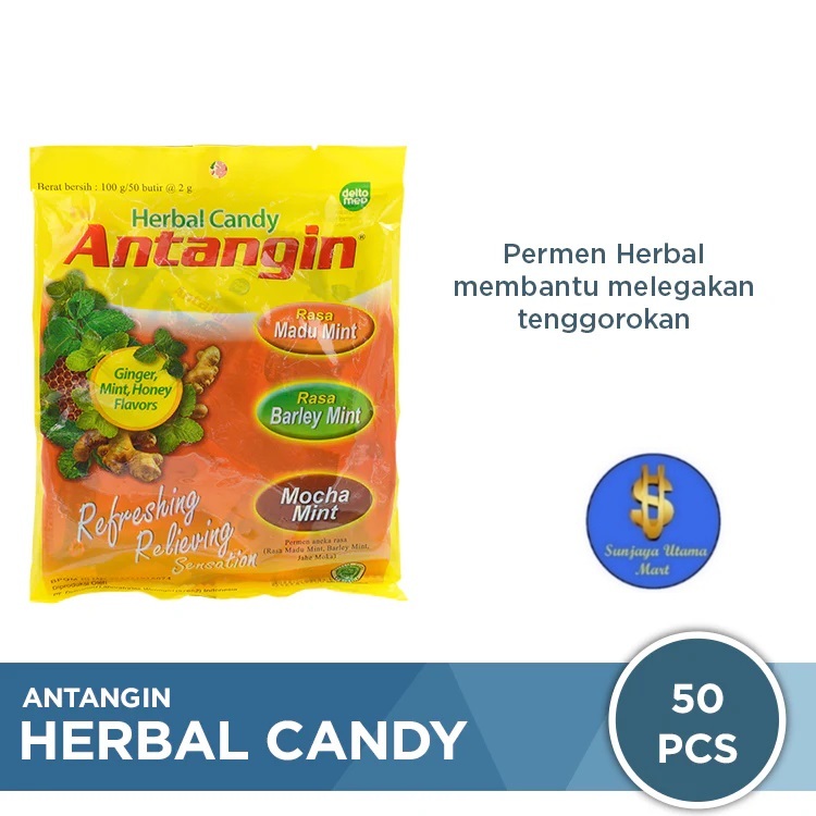 

Permen Herbal Antangin 100g/50 butir @2g