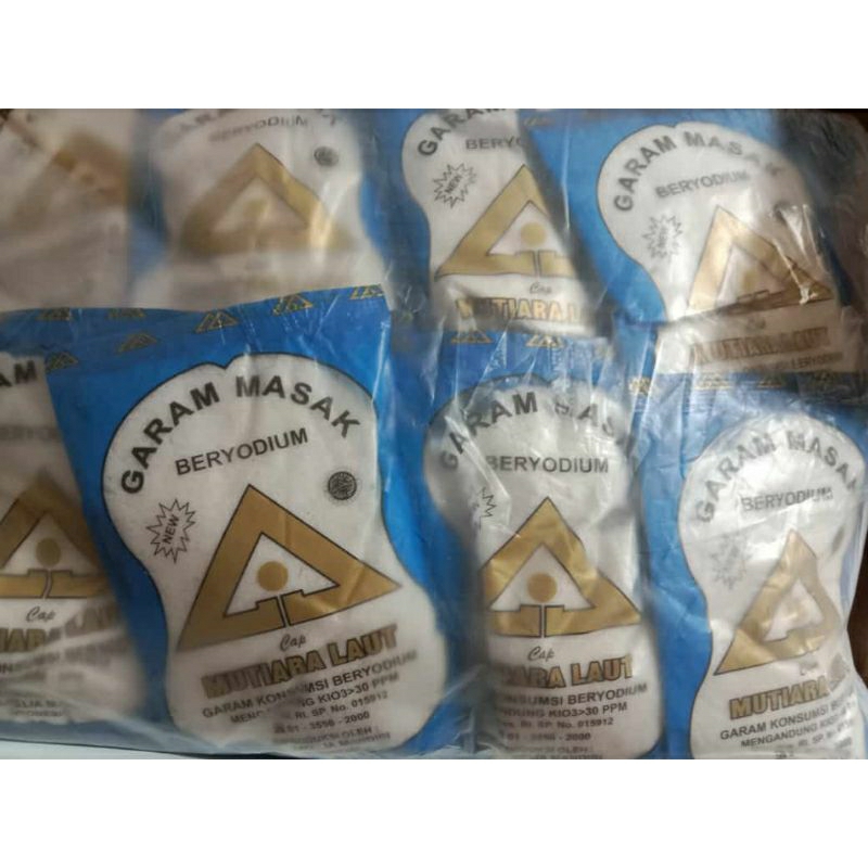

garam halus mutiara laut 100g 1pack (40pcs)