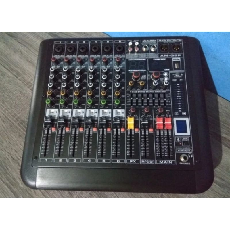 Power mixer audio AXL AUDION AM-Q6P