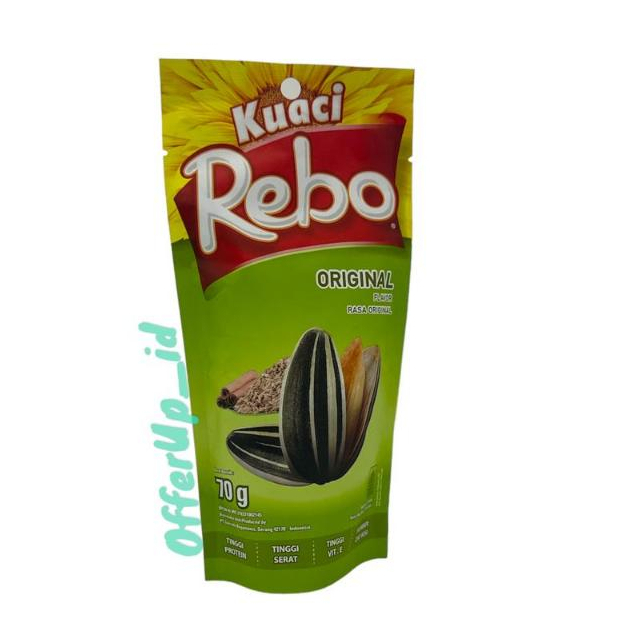 

Kuaci Rebo Makanan Ringan Original 70gr