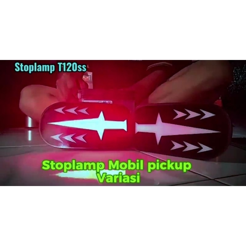 (SEPASANG) stoplamp Mobil Pick-up T120ss variasi lampu rem lampu belakang