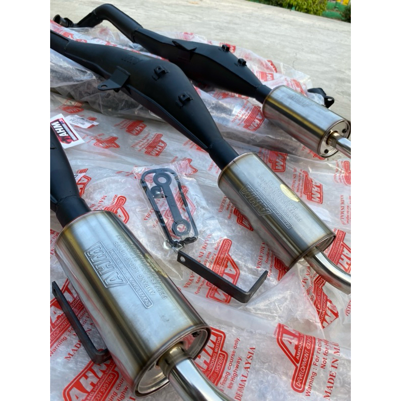 Knalpot Ahm F1z R/ Force 1 / Alfa Original Malaysia 100% Silincer Stainless Baru