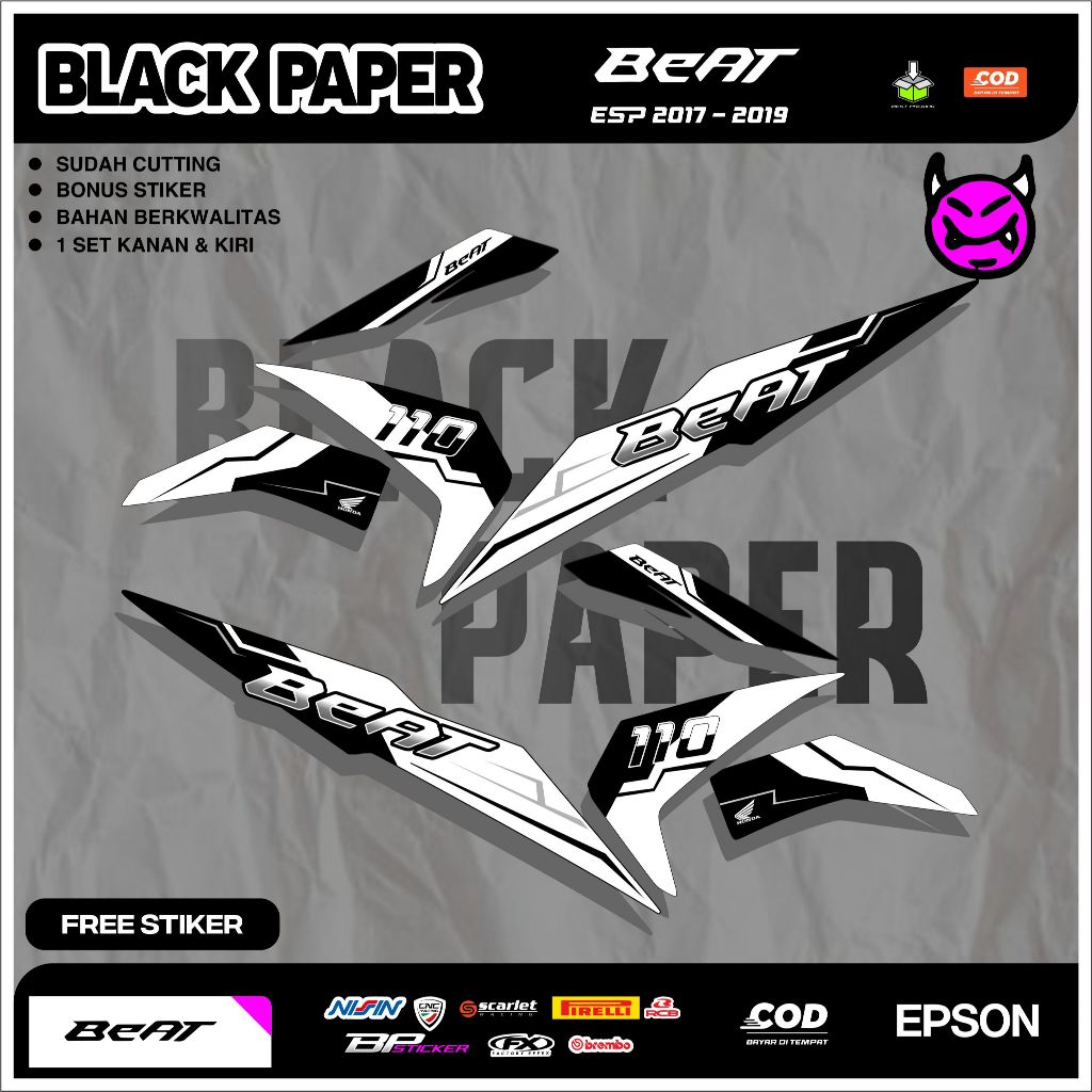 Striping Beat Fi New Esp 2016 2017 2018 2019 SIMPEL ( BTX 929 )