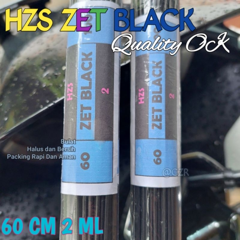 Ruji Sangkar Bambu HZS ZET BLACK 2 MM  'Superan'