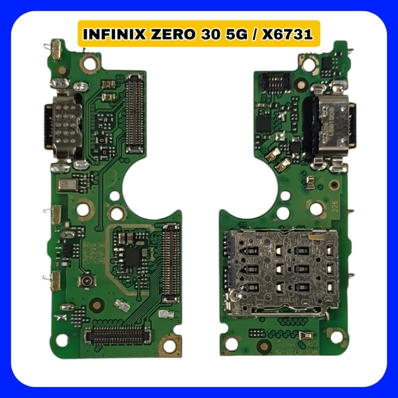 boardcas pcb cas charge infinix Zero 30 5G / X6731