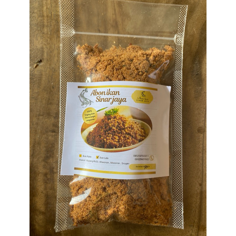 

abon lele murni 100% ful daging tanpa campuran 50 gram