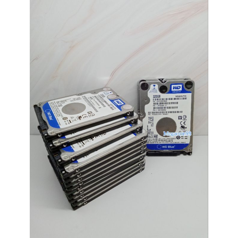 hardisk laptop 320gb wd blue 2.5 inchi hdd internal cocok untuk semua laptop
