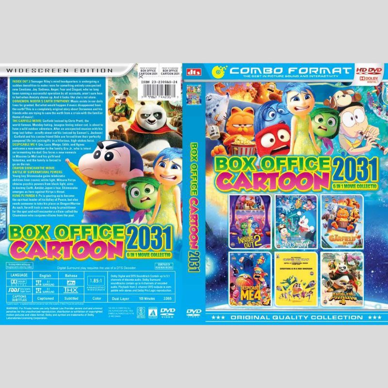 Kaset Koleksi Film Box Office Cartoon 2031 (2024)