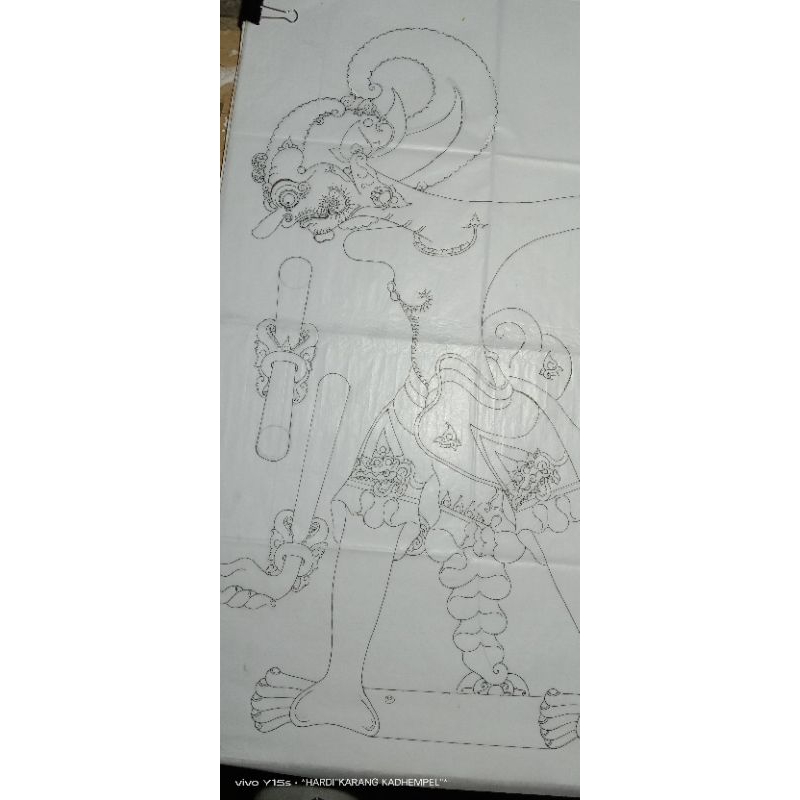 

BLAK/MAL WAYANG WERKUDARA KECIL