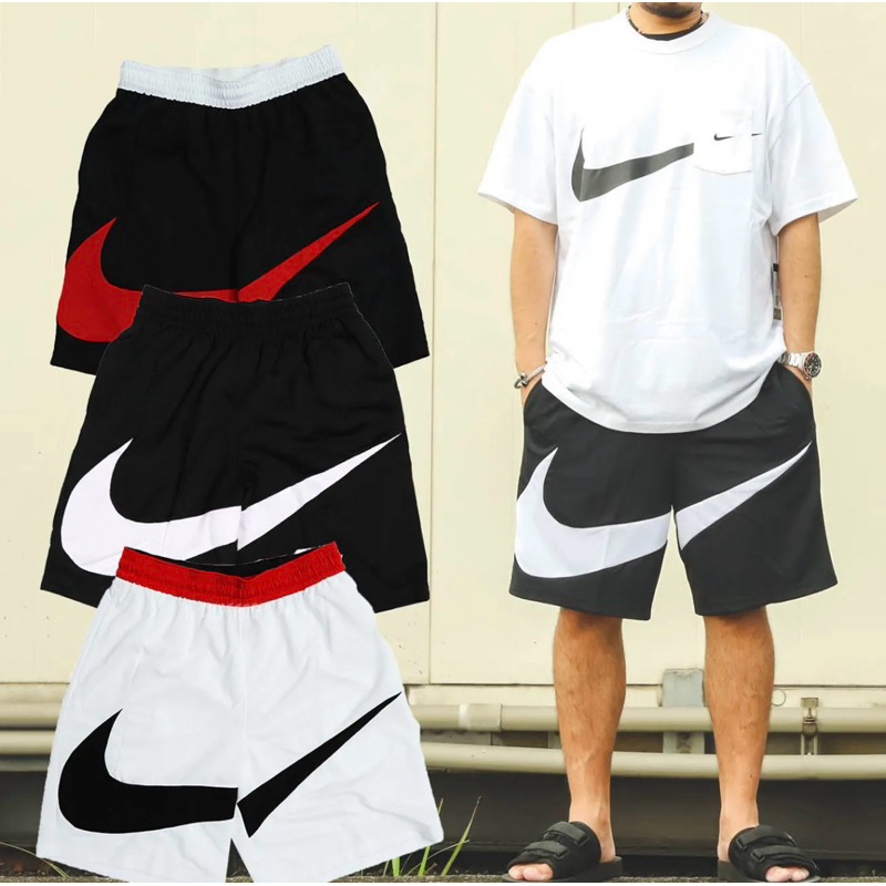 Celana Pendek/Short Basket Olahraga Nike Big Swoosh Premium Import