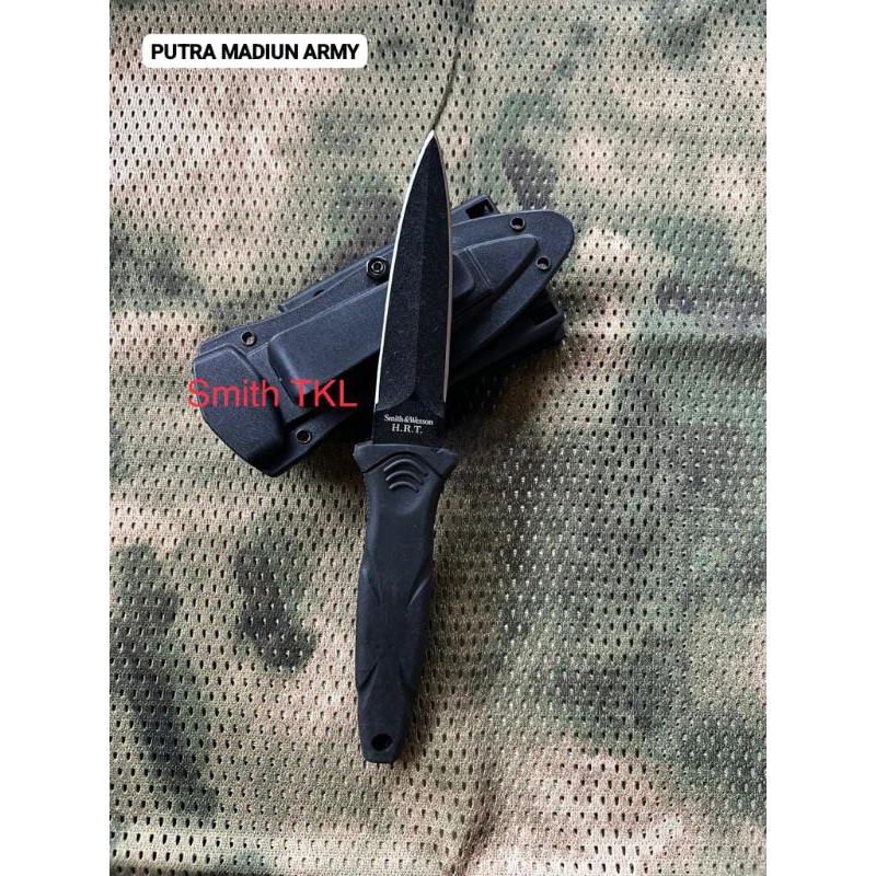 Pisau Tactical Kydex Smith / Pisau Tactical Outdoor / Pisau Camping Survival Outdoor