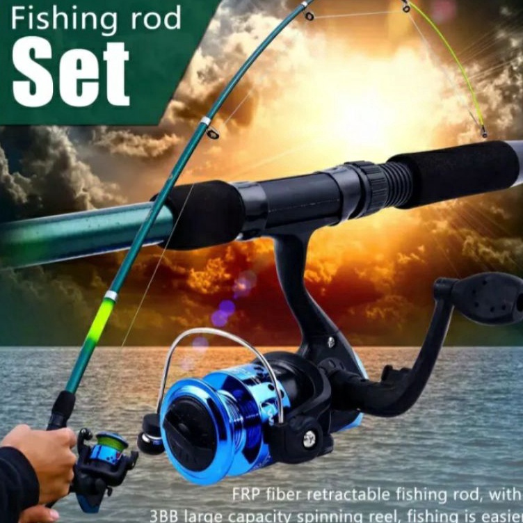 Paling Keren pancing set pancing full set lengkap alat pancing joran