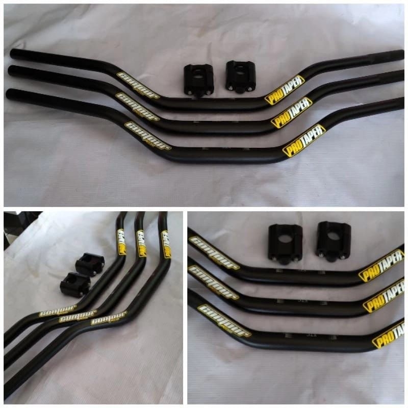 stang fatbar protaper contour hitam fullset