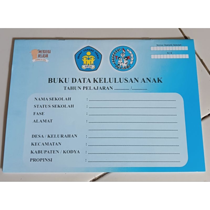 administrasi PAUD/TK kurikulum merdeka