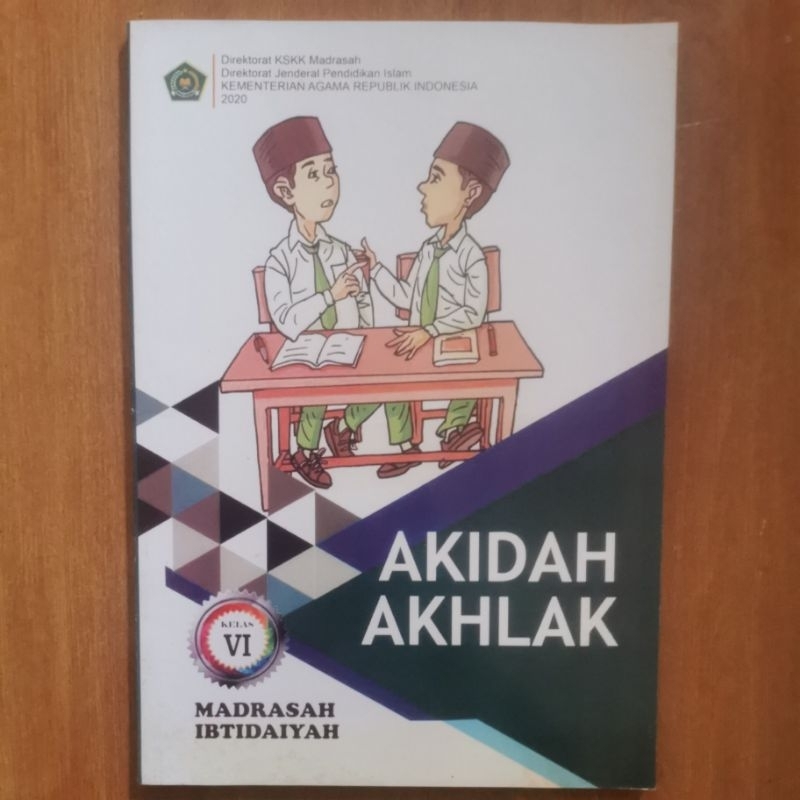 

BUKU AKIDAH AKHLAK UNTUK KELAS 6/VI MI