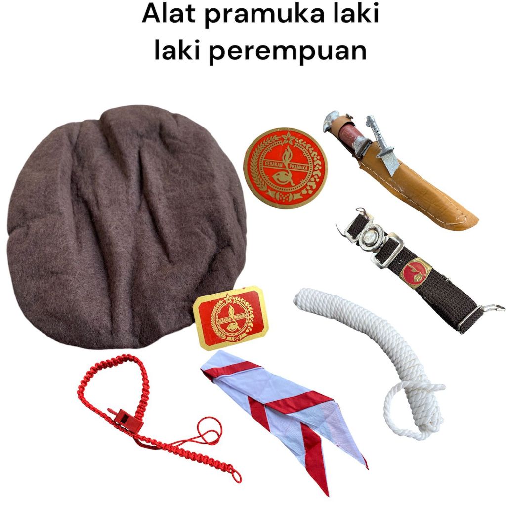 ALAT PRAMUKA LAKI LAKI DAN PEREMPUAN
