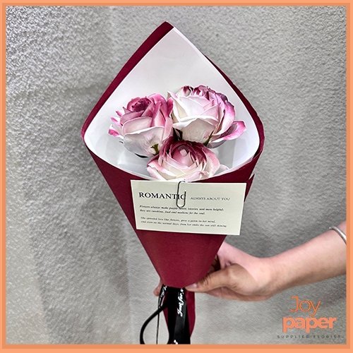 

Kertas buket bunga polos kertas chellophane buket single KB6318