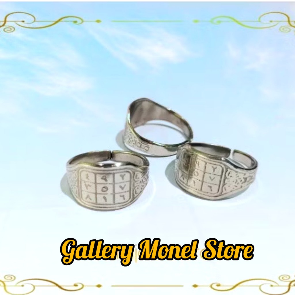 (PROMO TERMURAH) CINCIN WAFAQ WIFIQ WAPAK ISLAMI ABAH GURU SEKUMPUL MONEL BUKAN TITANIUM BUKAN COUPL