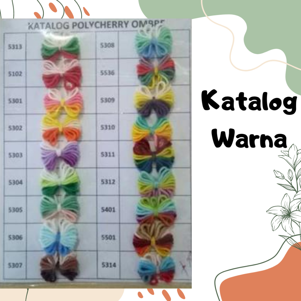 Benang Rajut Onitsuga Polycherry Ombre (Sembur)