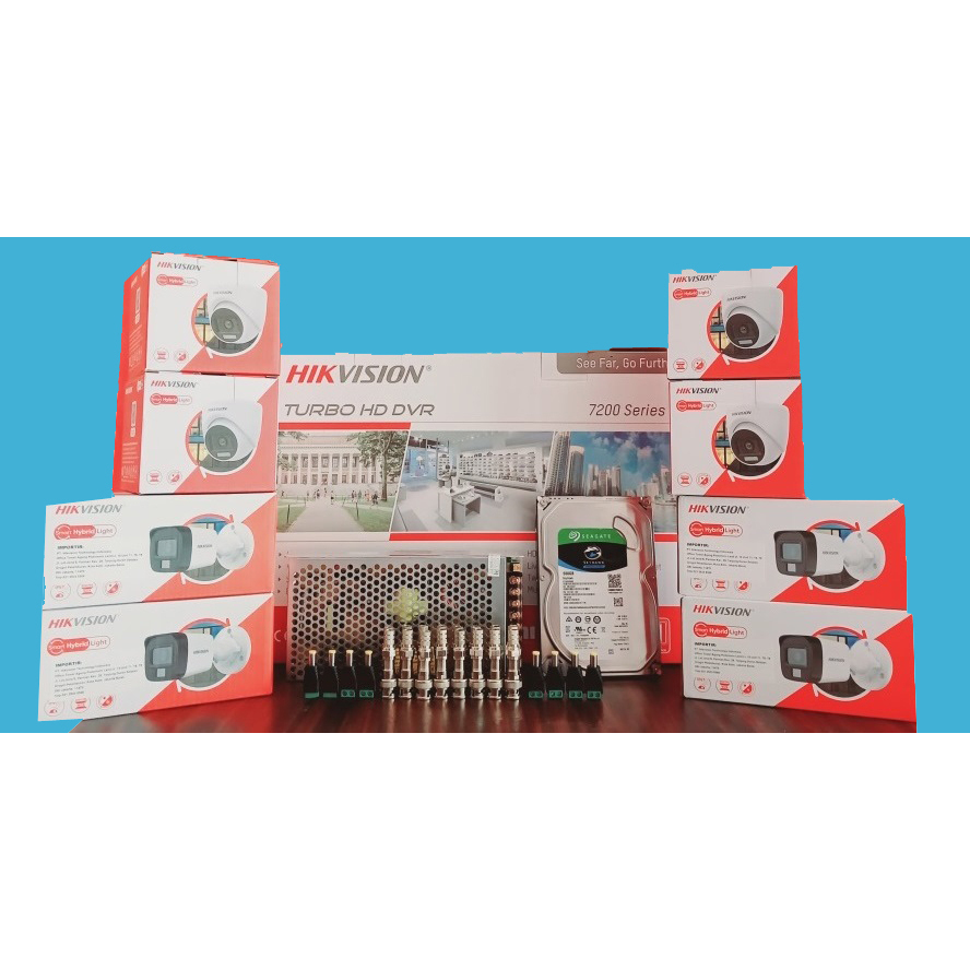 PAKET CCTV HIKVISION 8CH 2MP