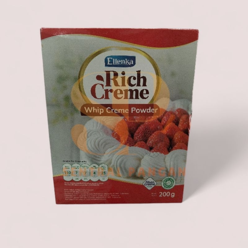 

ELLENKA RICH CREME WHIP CREME POWDER 200gr