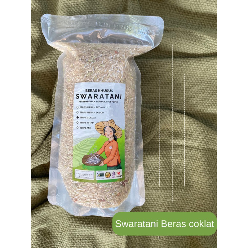 

SWARATANI(beras cokelat)1kg/berassehat