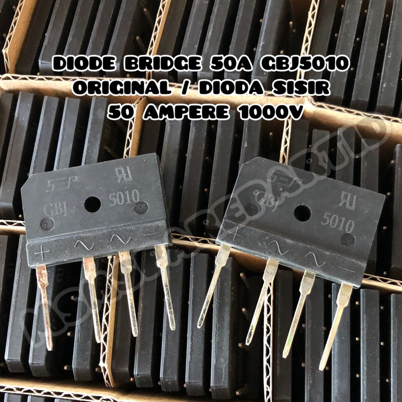 DIODE BRIDGE 50A GBJ5010 ORIGINAL / DIODA SISIR 50 AMPERE 1000V