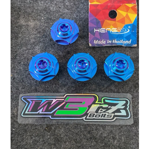 Baut probolt titanium tutup oli mesin original aerox nmax universal