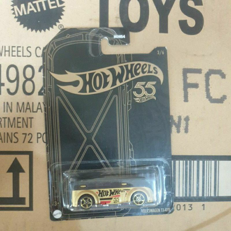 hotwheels 55 anniversary volkswagen T1 GTR