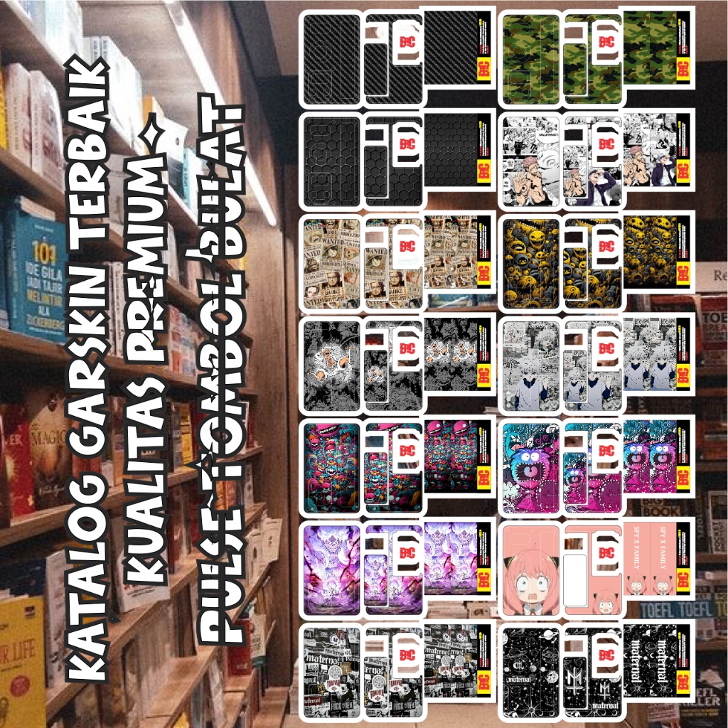 

E2R Creative Jual Sticker Garskin Motif siPULSE BULAT Bisa COD