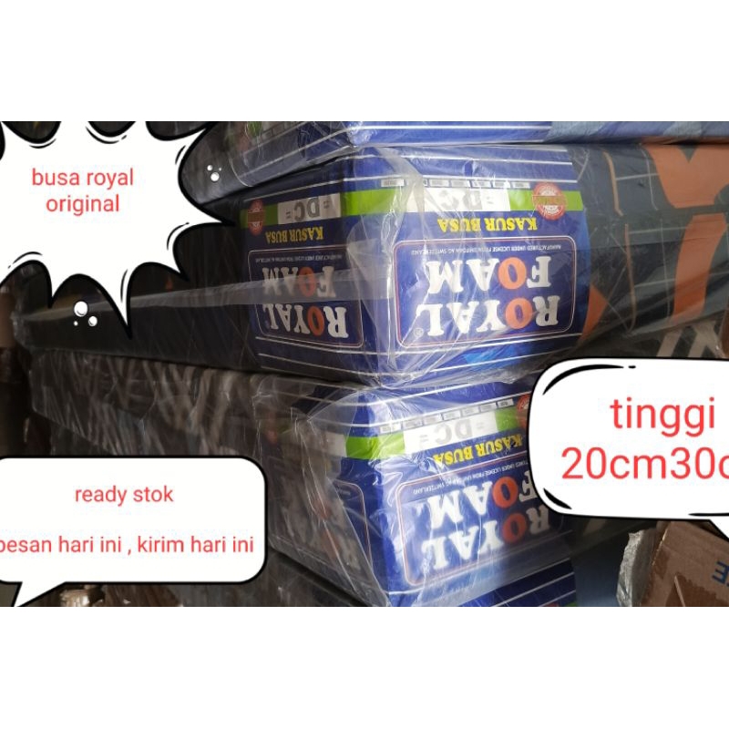 KASUR BUSA ROYAL FOAM ORIGINAL berbagai ukuran /royal foam 90 120 140 160 180/KASUR ROYAL /BUSAROYAL