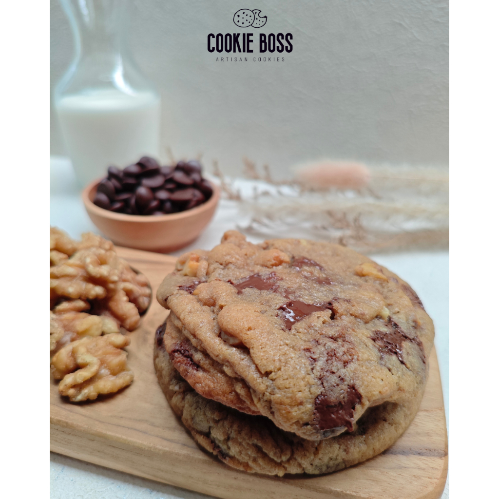 

The O.G Walnut BIG Soft Cookies - by COOKIE BOSS