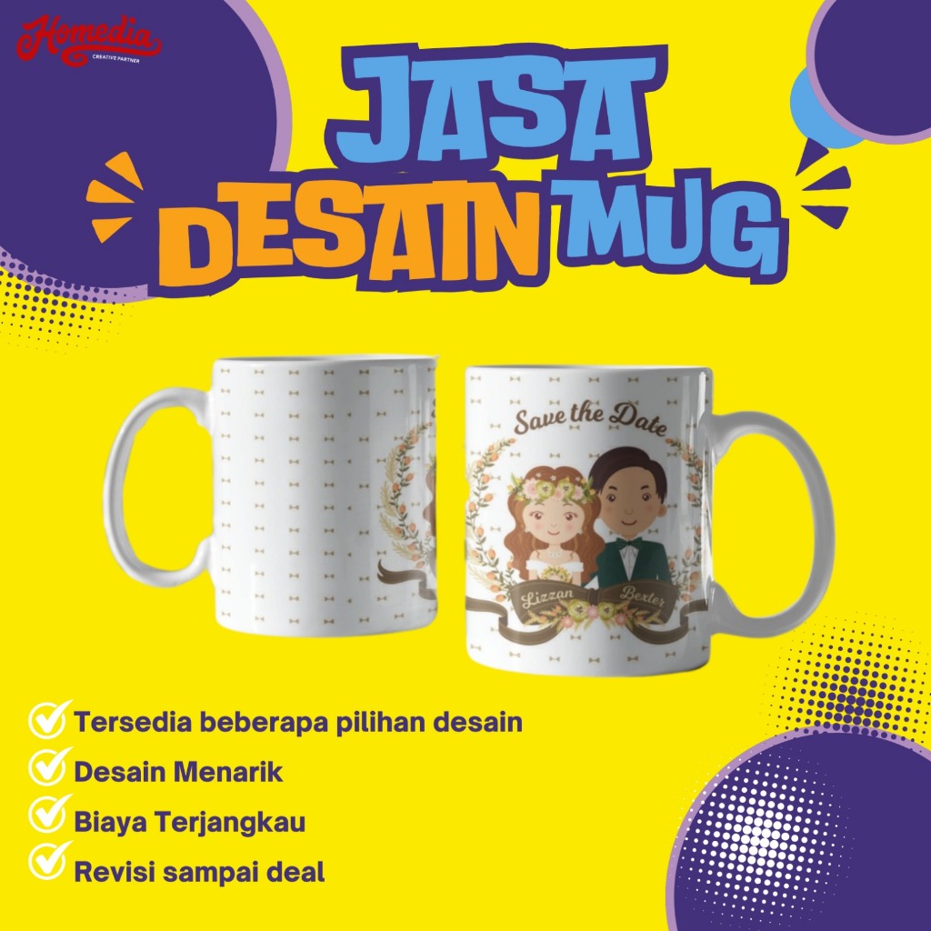 Jasa desain mug jasa desain mug murh jasa desain mug custom pernikahan jasa desain mug birthday jasa