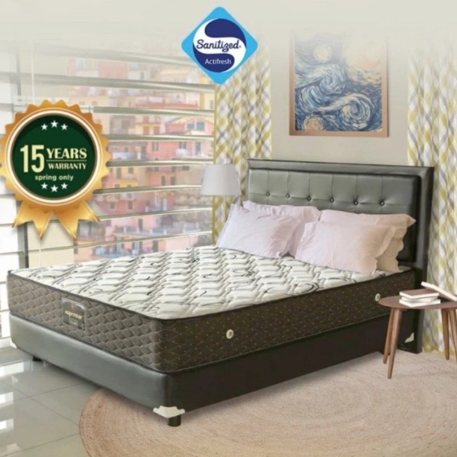Springbed 160x200 Serenity Superstar Elite Fullset Bandung